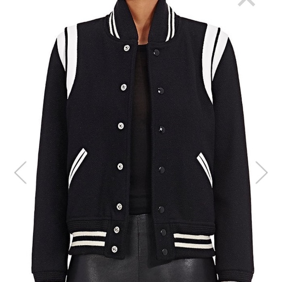 Saint Laurent Jackets & Blazers - Saint Laurent wool blend bomber jacket❣️